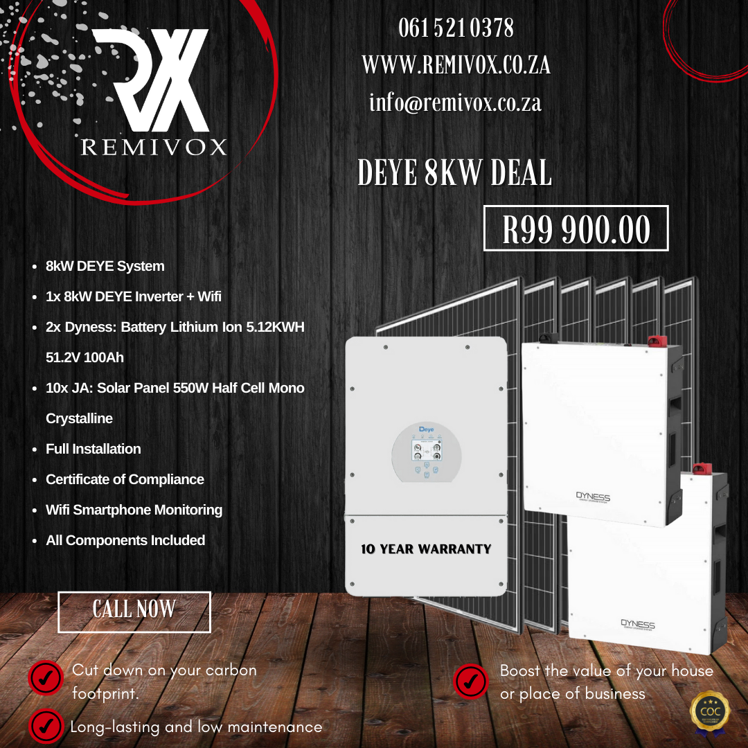 DEYE 8KW Solar System Special